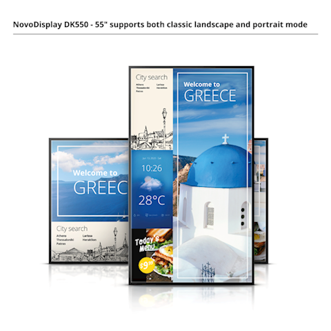 ინტერაქტიული ეკრანი Vivitek NovoDisplay DK651 Panel Size 65” Native Resolution 4K Ultra-HD (3840 x 2160) Android™ v7.1 Speakers 5W x2 (Stereo)